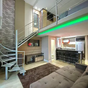 Saint Sebastian Flat 612 - Com Hidro! Ate 4 Pessoas, Duplex, No Centro Jaraguá do Sul
